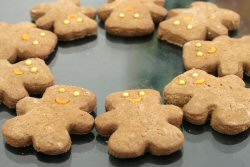 Ginger bear cookies